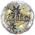 Loftus International 18 in. Congratulations Elegant Party Balloon, 5PK Q3-6397